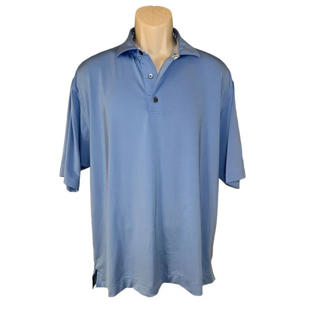 Footjoy Golf Polo Shirt Mens Medium ProDry Lisle Performance FJ
